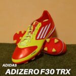 アディゼロ F30 TRX HG（オレンジ×蛍光イエロー）ADIDAS（アディダス）サッカースパイク