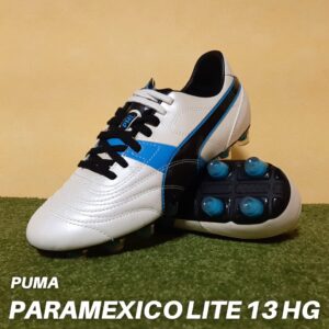 パラメヒコ ライト 13 HG（ホワイト×サックス）PUMA（プーマ）サッカースパイク