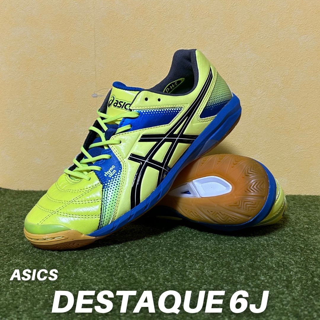 ASICS デスタッキ 6 J-wide ブラック×ホワイト 【asics