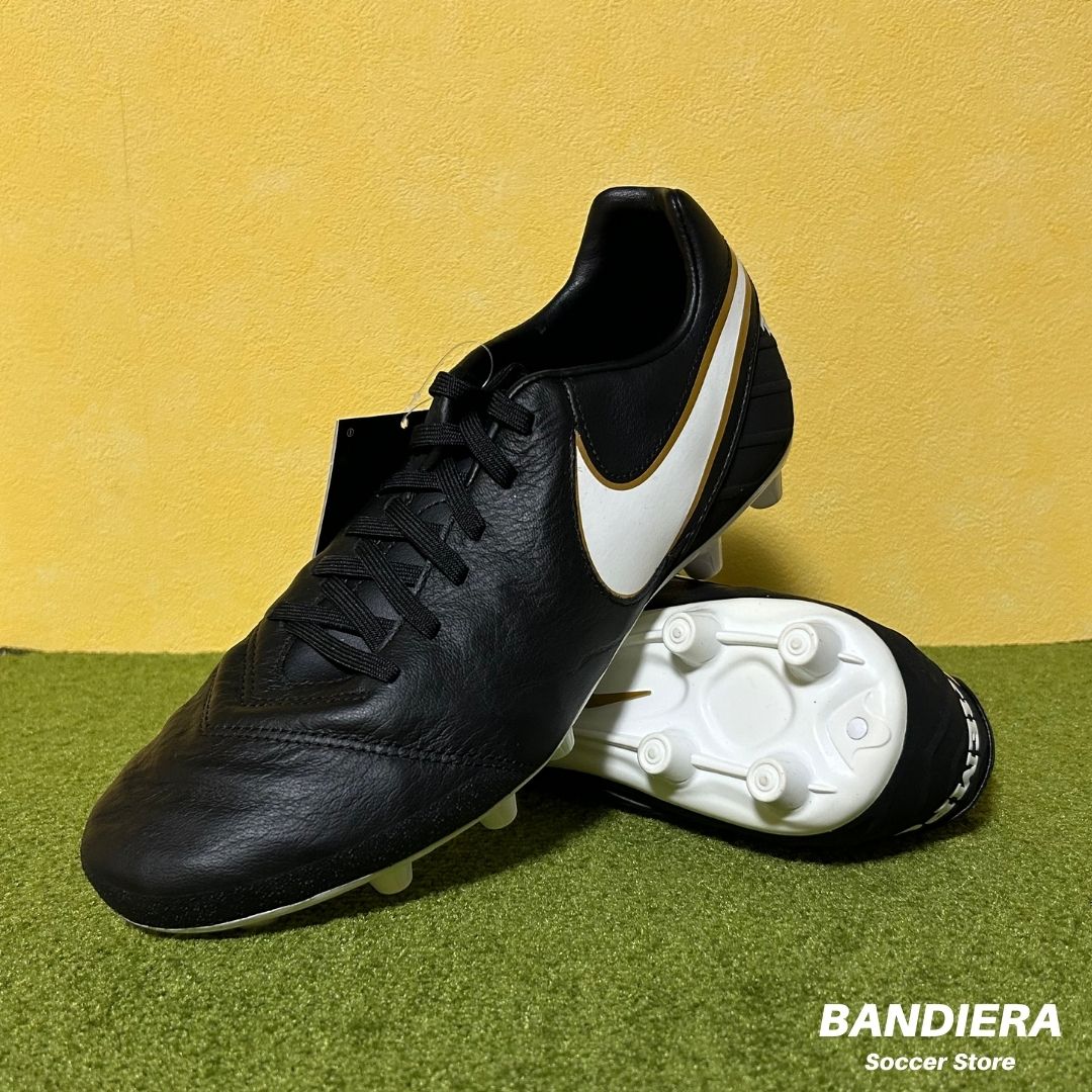 《NIKE》TIEMPO MYSTIC ティエンポ ミスティック V HG-E ブラック×ホワイト