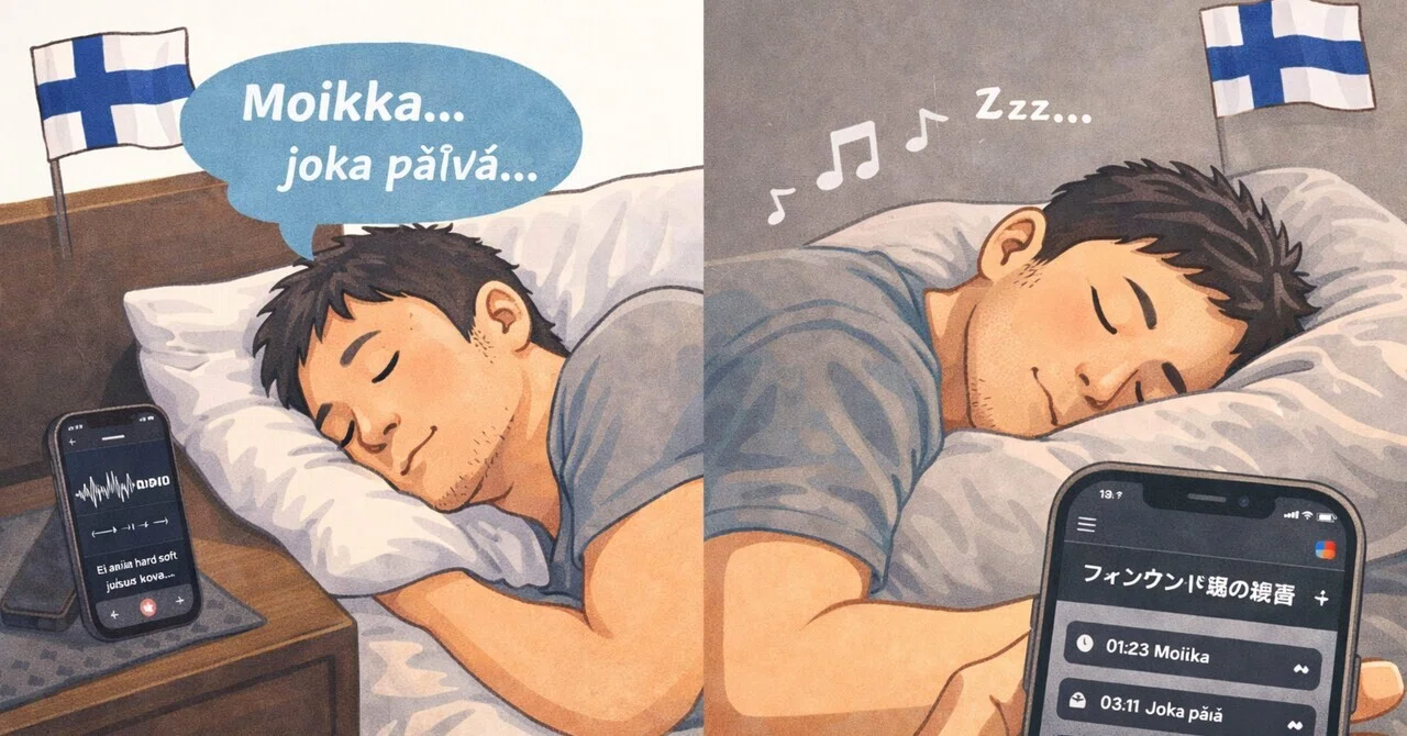 【内山竣太選手 寄稿】寝言でフィンランド語デビューしました